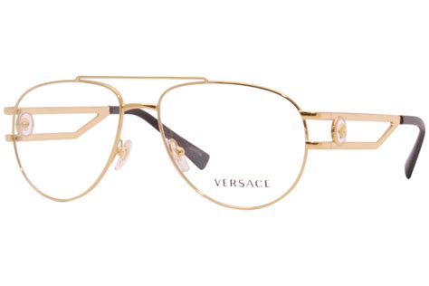 versace eyeglasses men|versace gold frame glasses men's.